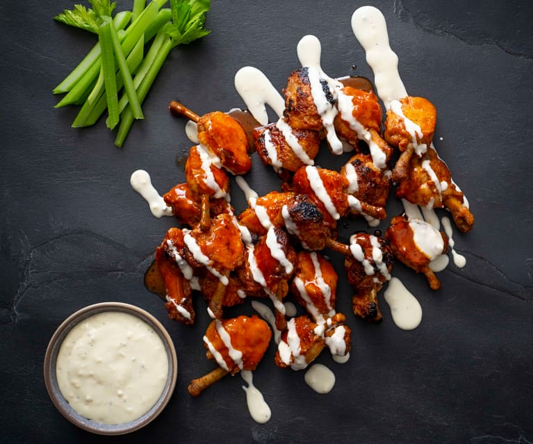 Buffalo chicken wings - Cookidoo® – a plataforma oficial de receitas Bimby®