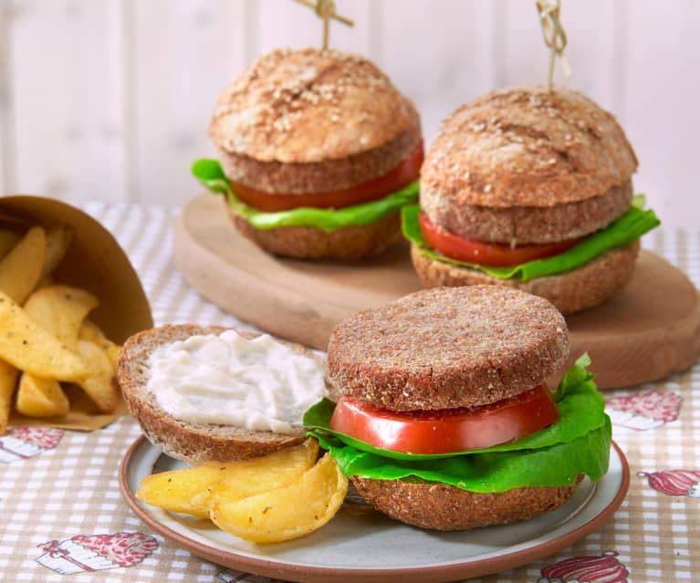 Veg-burger (vegan) - Cookidoo® – oficiální platforma receptů Thermomix®