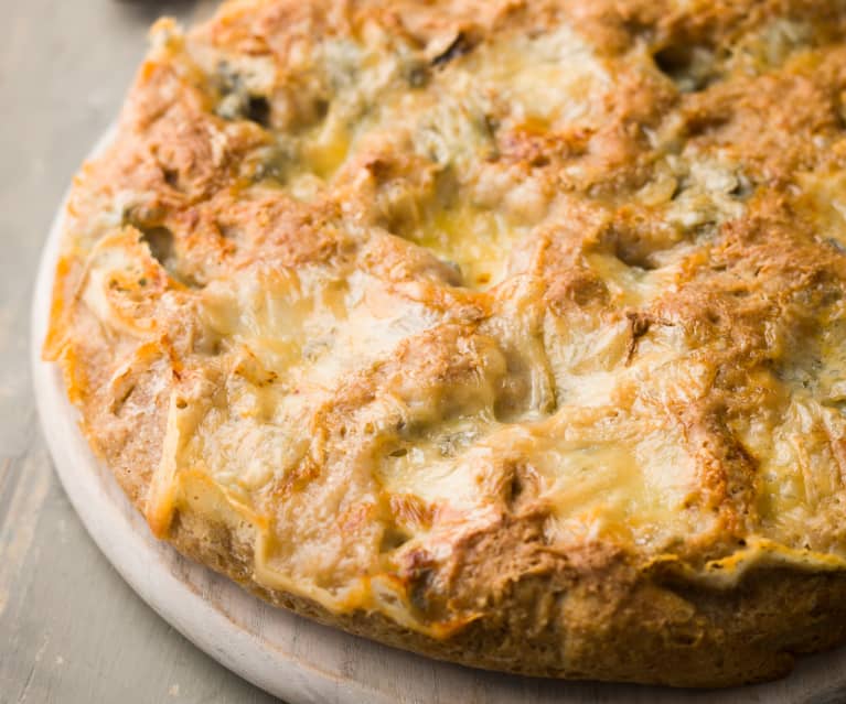 Pear & Gorgonzola Flatbread - Plain Chicken