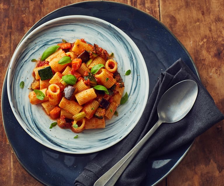 Pasta con sugo vegetariano (Bimby Friend)