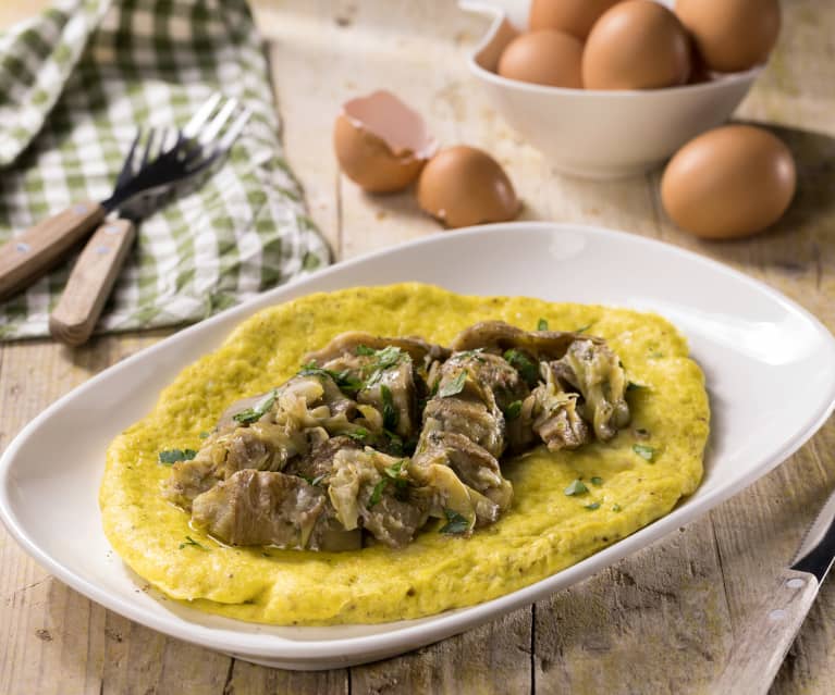 Frittata con carciofi