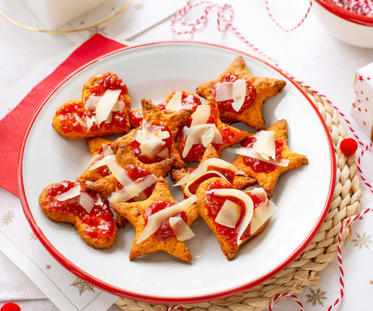 Galletas de sobrasada y miel