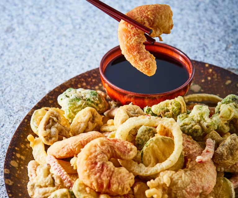 Tempura de camarones y verduras - Cookidoo® – la plataforma de recetas  oficial de Thermomix®