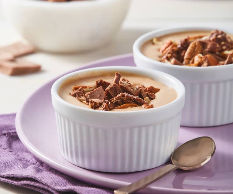 Mousse de chocolate con leche