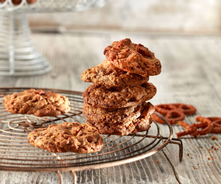 Cookies mit Salzgebäck