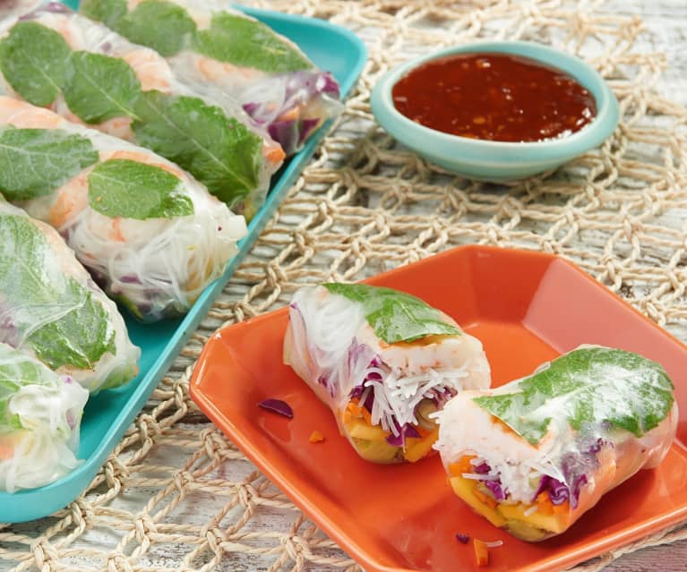 Hawaiian Summer Rolls