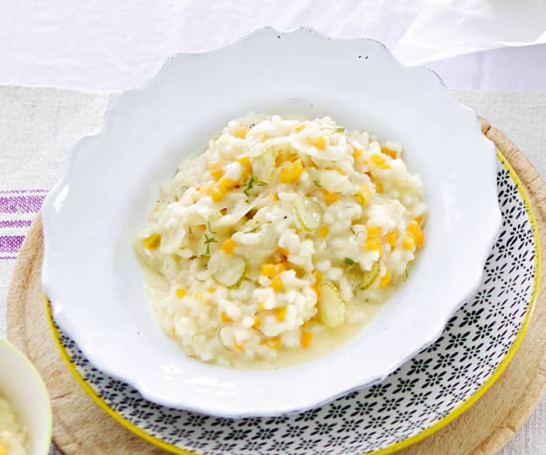 Risotto con carote e endivia belga