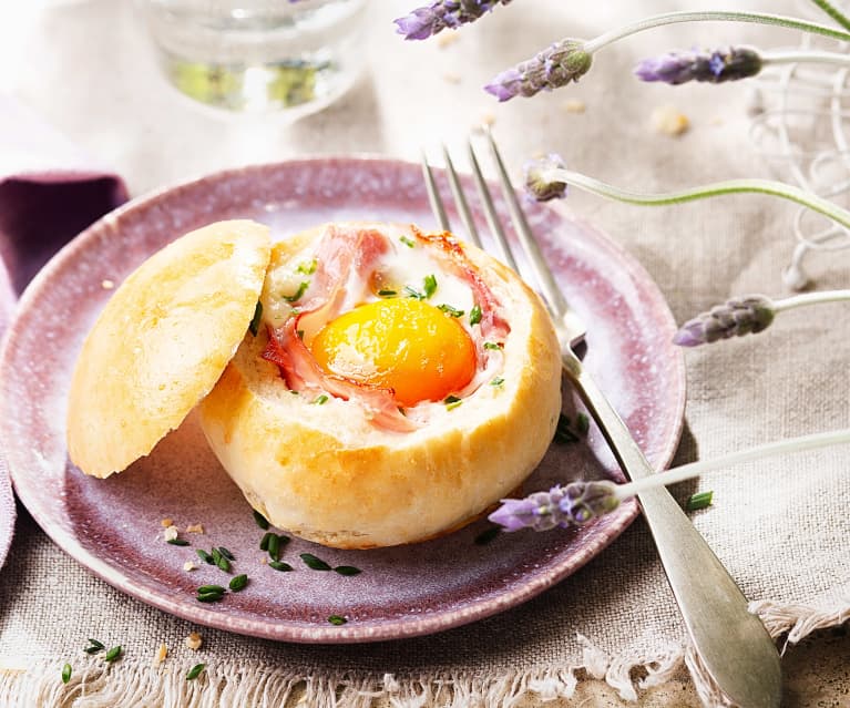 Nidos de huevo al horno