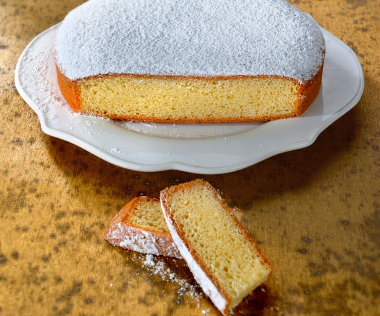 Ricetta Torta con albumi (tortiera da 18 cm) di rosso rubinian - Cookpad