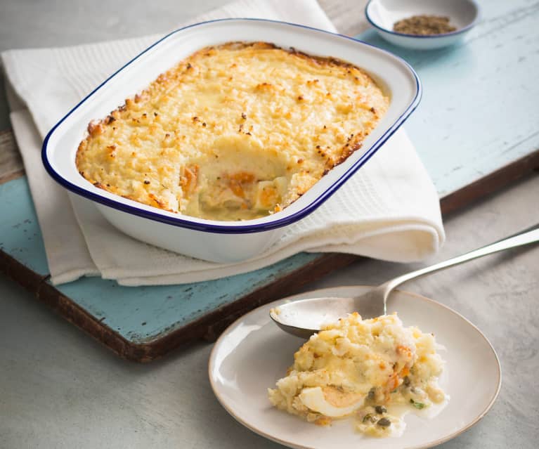 Fish pie with cauliflower mash - Cookidoo® – the official Thermomix ...