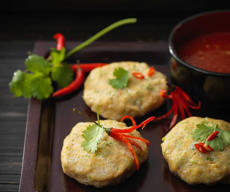 Steamed Thai-style fish cakes - Cookidoo® – the official Thermomix® recipe  platform