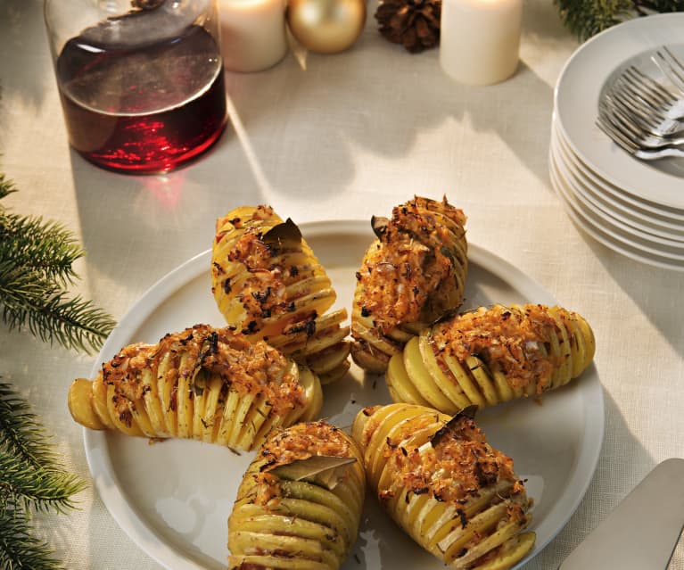 Cartofi Hasselback