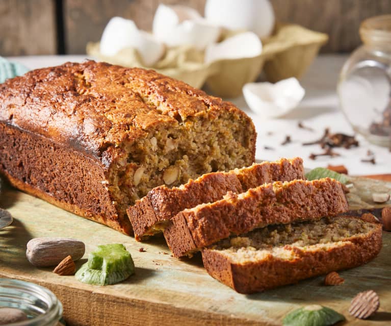 Pain aux courgettes à la pulpe d'amande