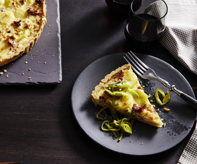 Kartoffel-Quiche mit Wirsing