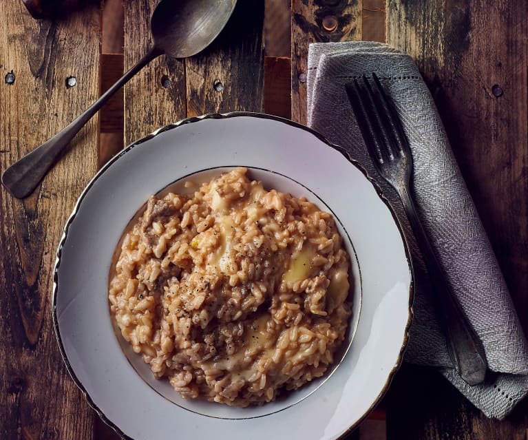 Risotto con salampatata