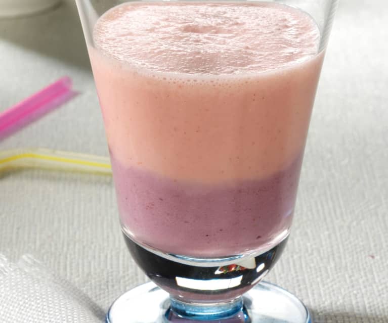 Frappè fragole e frutti di bosco