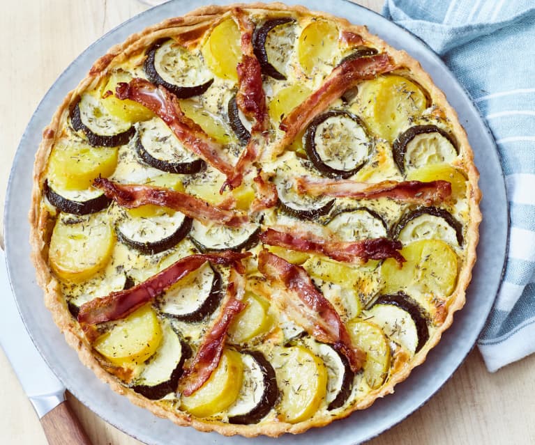 Kartoffel-Zucchini-Tarte