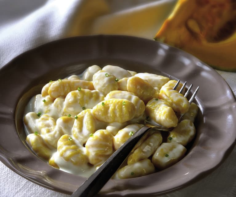 Gnocchi di zucca al Taleggio