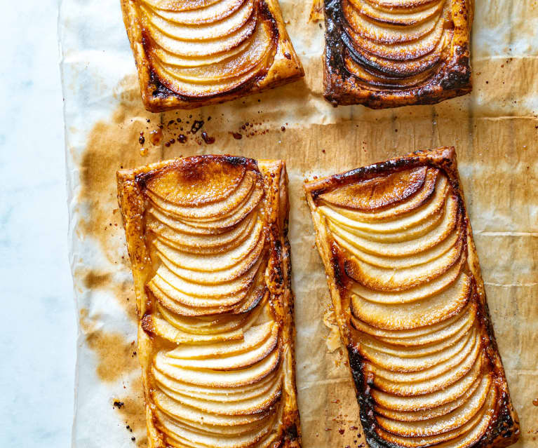 Tartelette fine aux pommes