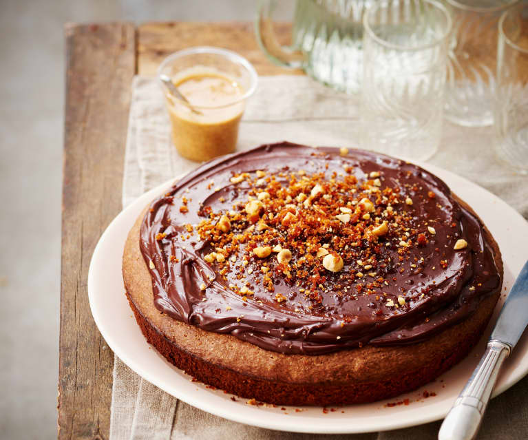 Gâteau au chocolat et noisettes