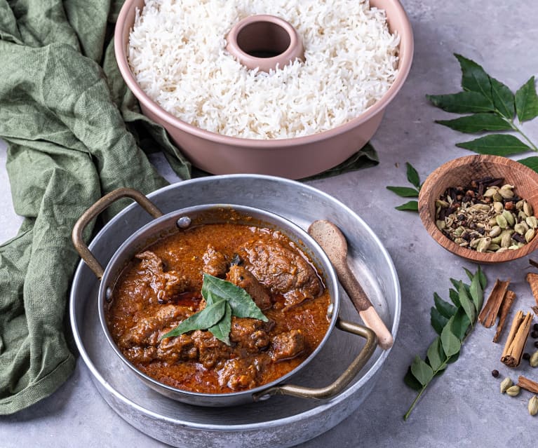 Sri Lankan red beef curry with rice - Cookidoo® – a plataforma oficial ...