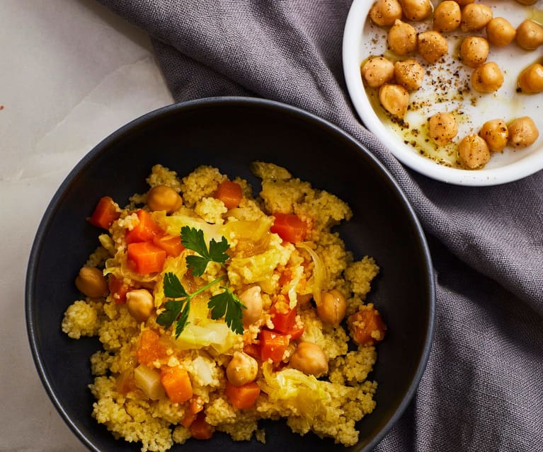 Cous cous con verdure invernali