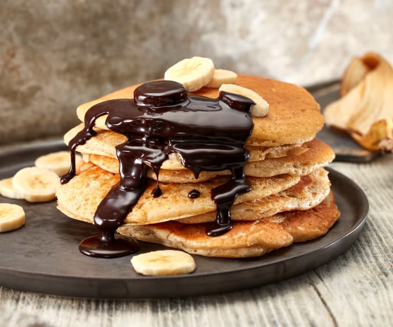 Bananenschalen-Pancakes