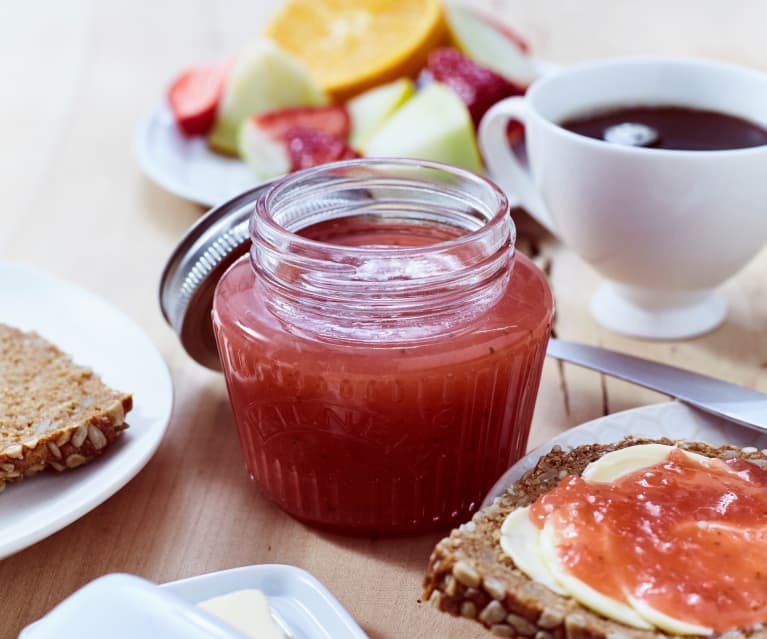 Erdbeer-Melonen-Konfitüre