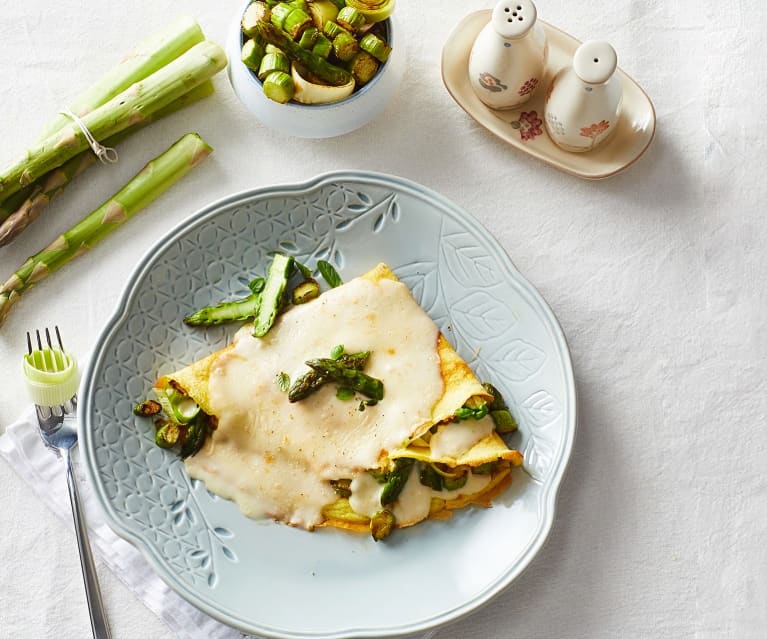 Crespelle agli asparagi