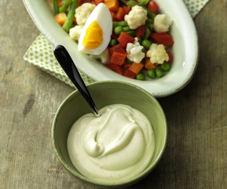 Egg-free mayonnaise