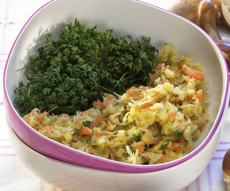 Sauerkraut-Kräuter-Salat - Cookidoo® – das offizielle Thermomix®-Rezept ...