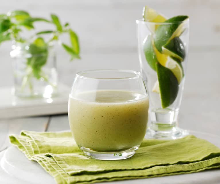 Smoothie au melon miel et kiwi