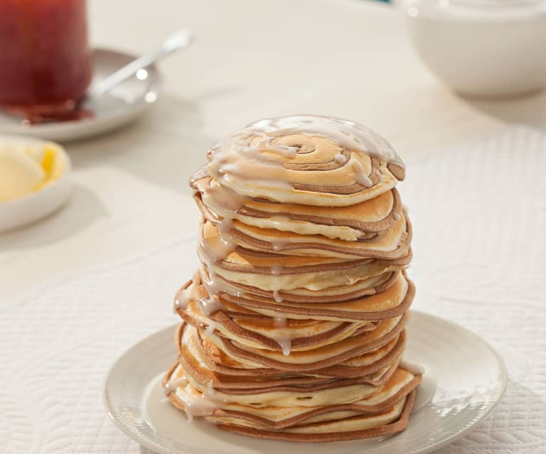 Tortitas de vainilla y canela