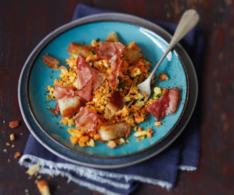 Salade gourmande de céleri et carotte