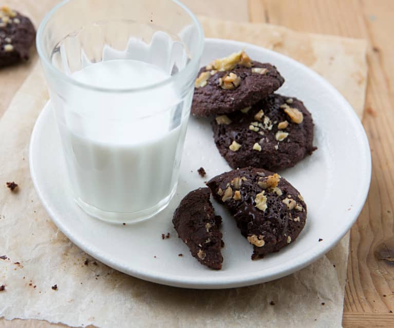 Galletas de Avena, Plátano y Chocolate