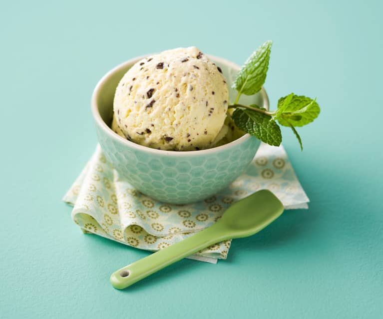 Glace menthe chocolat au Thermomix - Cookomix