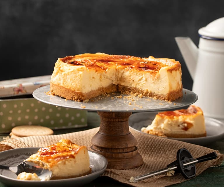 Cheesecake façon crème brûlée