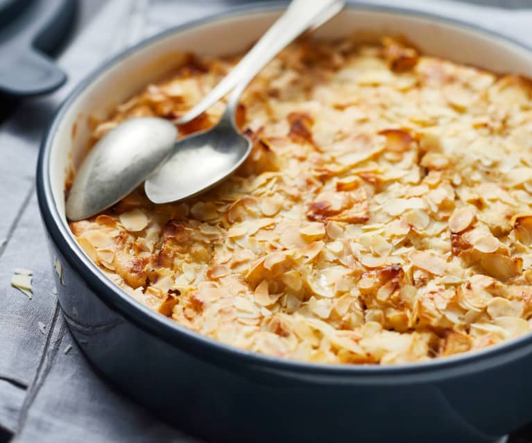 Clafoutis aux pommes et amandes