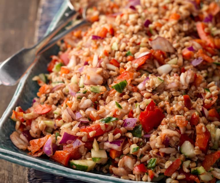 Balsamic Spelt Salad