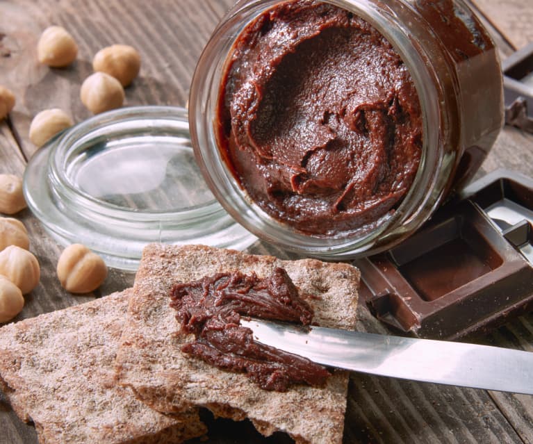 Pâte à tartiner chocolat noisette végétalienne