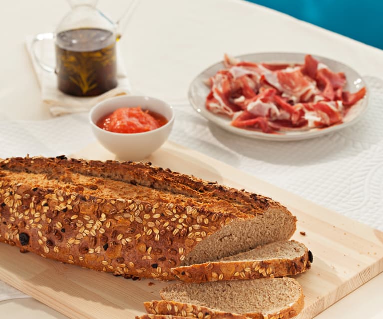 Pane integrale con muesli