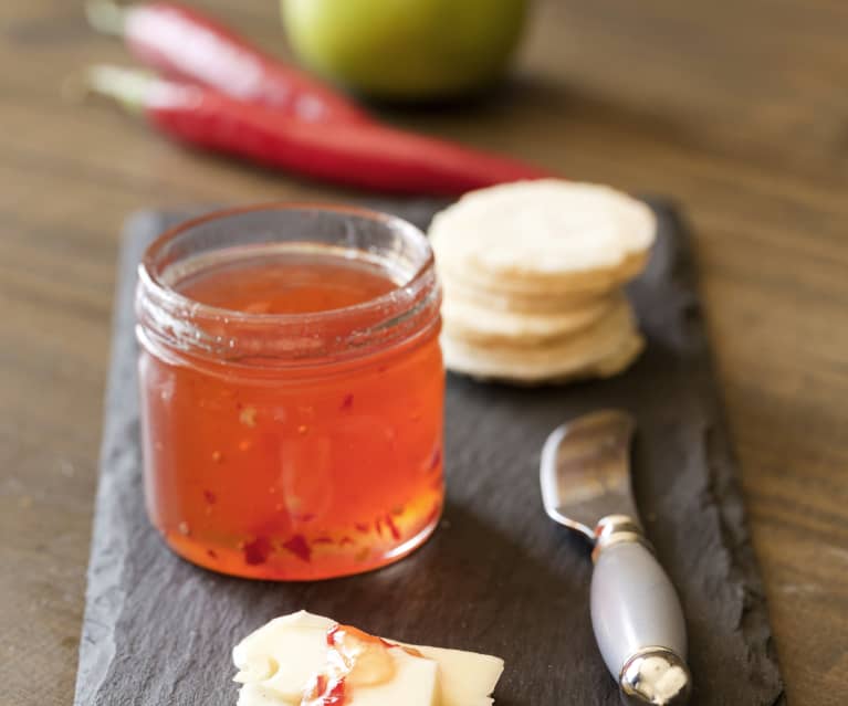 Chilli and apple jelly