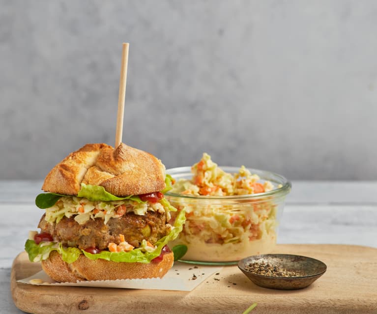 Hamburger con Coleslaw - Cookidoo® – la plateforme de recettes officielle  de Thermomix®