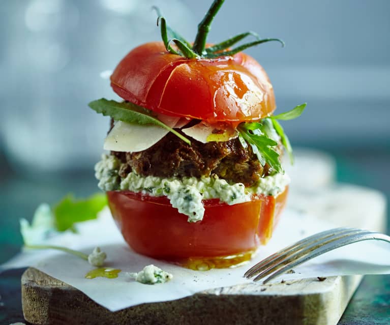 Tomaten-Burger