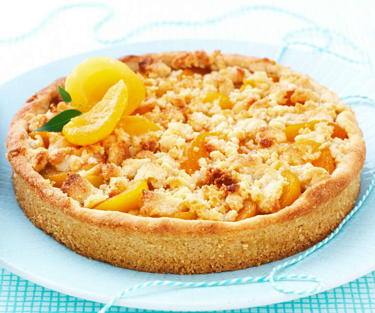 Tarte crumble aux abricots