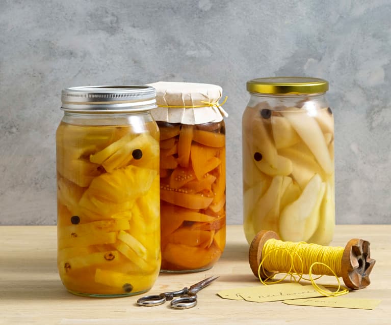 Pickled fruit