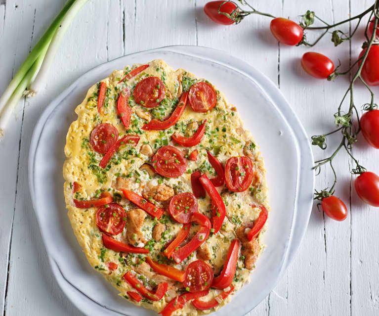 Frittata de pollo - Cookidoo® – la plataforma de recetas oficial de  Thermomix®