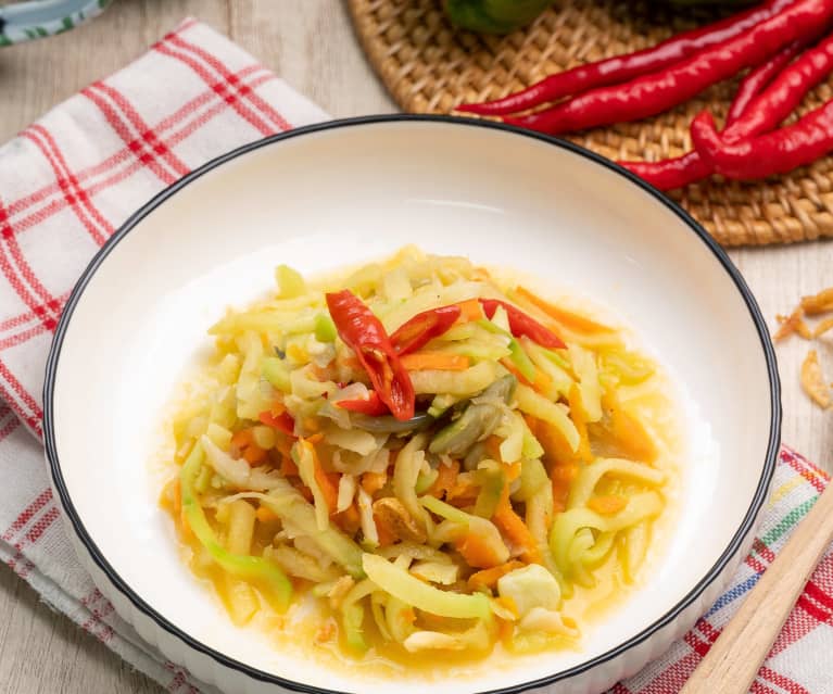 Stir-fry Chayote