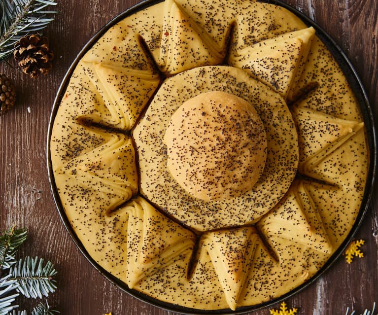 Pane al latte con semi di papavero