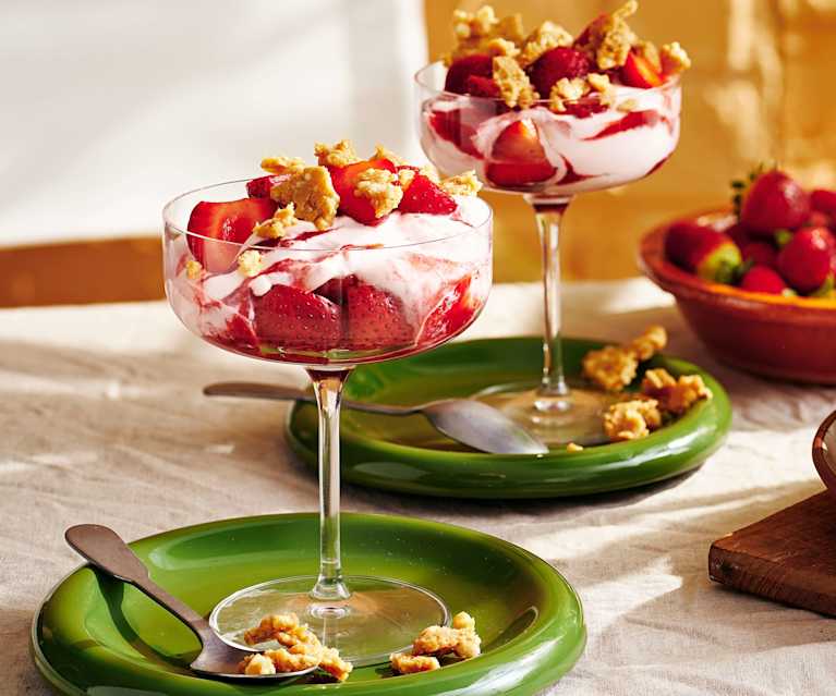 Wimbledon strawberry fool